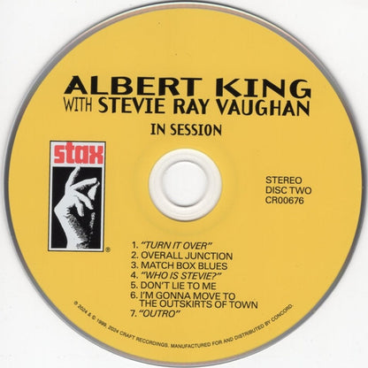 Albert King & Stevie Ray Vaughan - In Session (2-CD)