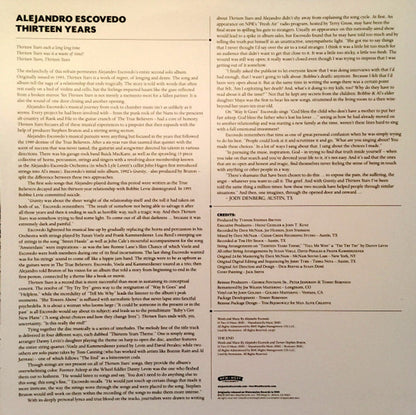 Alejandro Escovedo – Thirteen Years (2-LP Vinyl) Vinyl Record