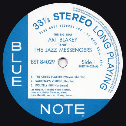 Art Blakey & The Jazz Messengers – The Big Beat (LP Vinyl) Vinyl Record