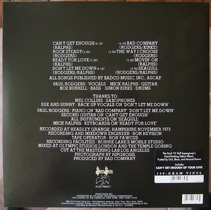 Bad Company – Bad Company (LP Vinyl) Vinyl Record