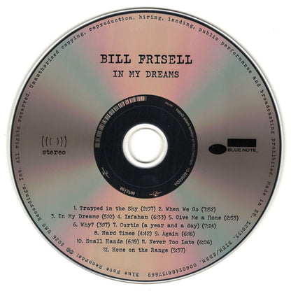 Bill Frisell – In My Dreams Music CD