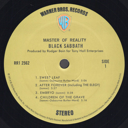 Black Sabbath – Master Of Reality (LP Vinyl) Vinyl Record
