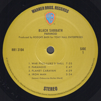 Black Sabbath – Paranoid (LP Vinyl) Vinyl Record