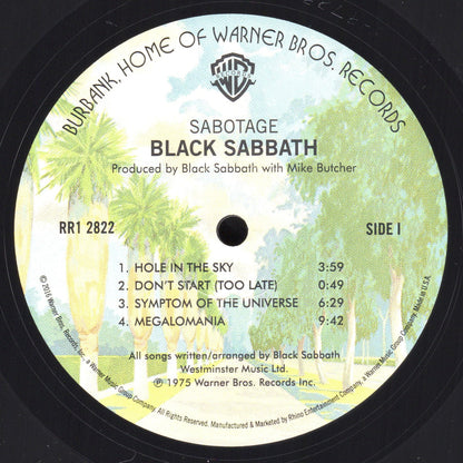 Black Sabbath – Sabotage (LP Vinyl) Vinyl Record
