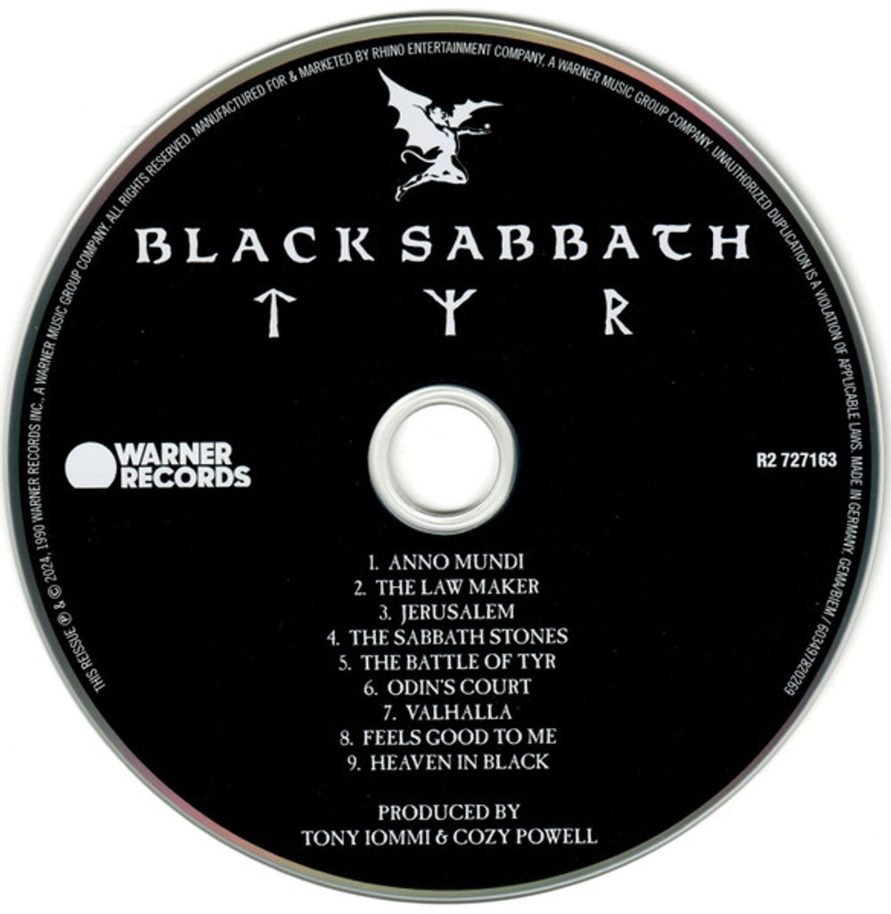 Black Sabbath – Tyr Music CD