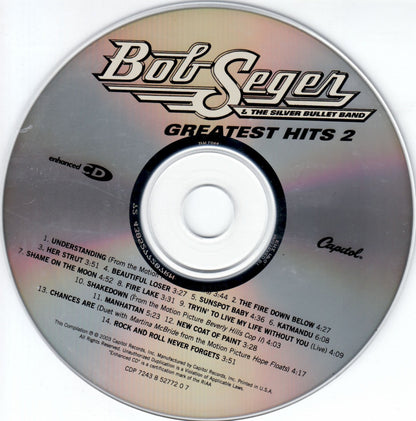Bob Seger – Greatest Hits 2 Music CD