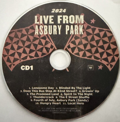 Bruce Springsteen  & The E Street Band – Live From Asbury Park (3-CD)