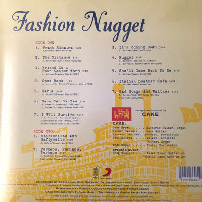 CAKE – Fashion Nugget (LP Vinyl) Vinyl Record