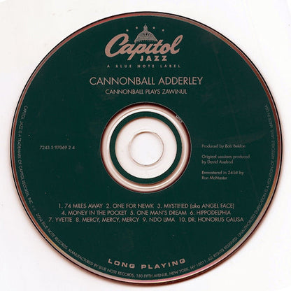 Cannonball Adderley – Cannonball Plays Zawinul Music CD