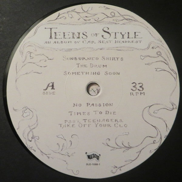 Car Seat Headrest – Teens Of Style (LP Vinyl) Vinyl Record
