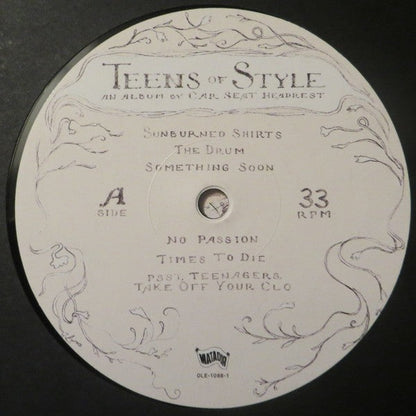 Car Seat Headrest – Teens Of Style (LP Vinyl) Vinyl Record