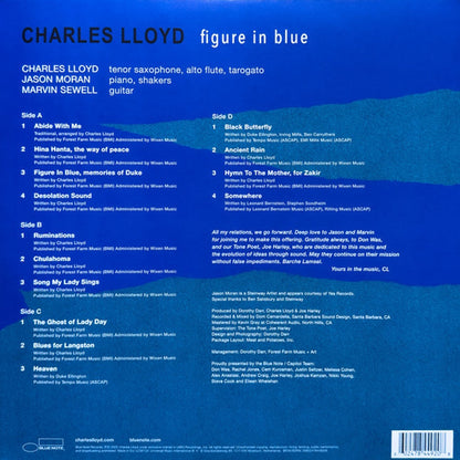 Charles Lloyd – Figure In Blue (2-LP Vinyl) Vinyl Record