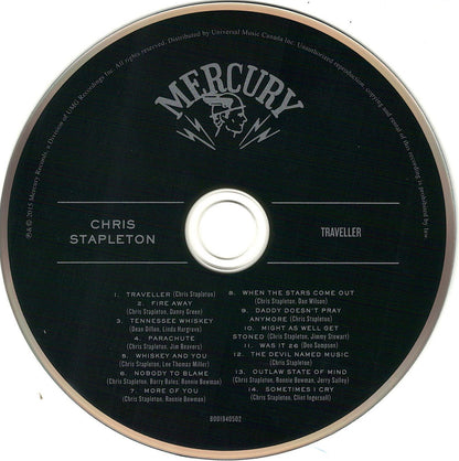 Chris Stapleton – Traveller Music CD