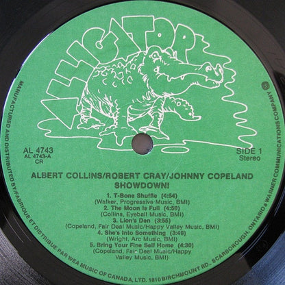 Albert Collins, Robert Cray, & Johnny Copeland – Showdown! (LP Vinyl) Vinyl Record