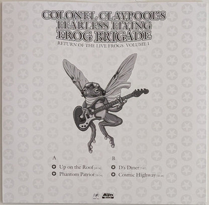 Colonel Claypool's Fearless Flying Frog Brigade – Return of the Live Frogs: Volume 1 (LP Vinyl) Vinyl Record