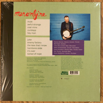 Danny Barnes – Man On Fire (LP Vinyl) Vinyl Record