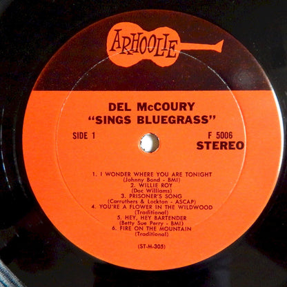 Del Mccoury – Del McCoury Sings Bluegrass (LP Vinyl) Vinyl Record