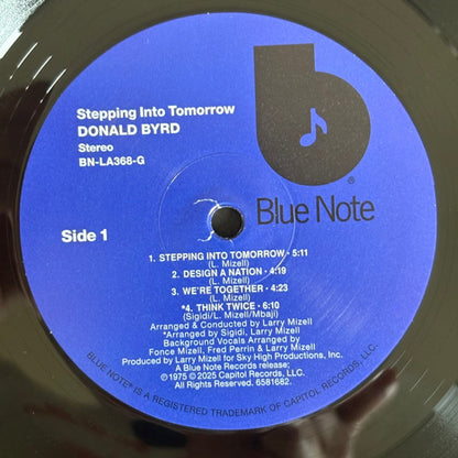 Donald Byrd – Stepping Into Tomorrow (LP Vinyl) Vinyl Record