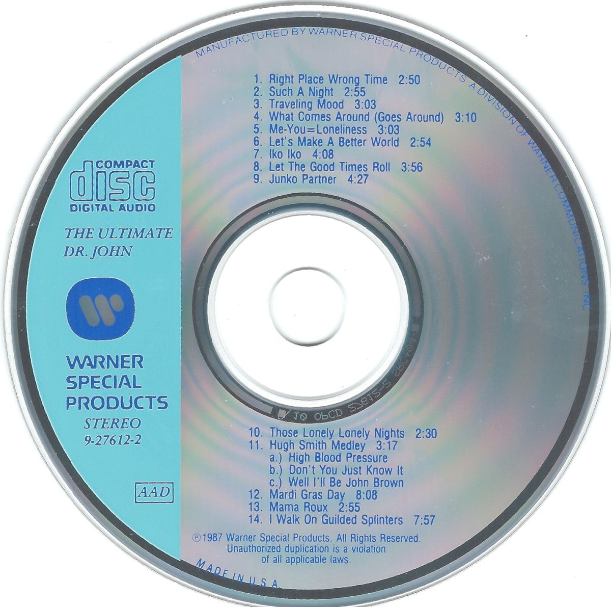 Dr. John – Ultimate Dr John Music CD