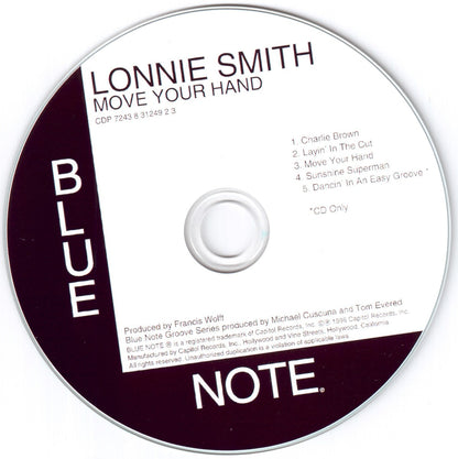 Lonnie Smith – Move Your Hand Music CD