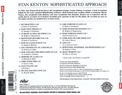 Stan Kenton – Sophisticated Approach Music CD