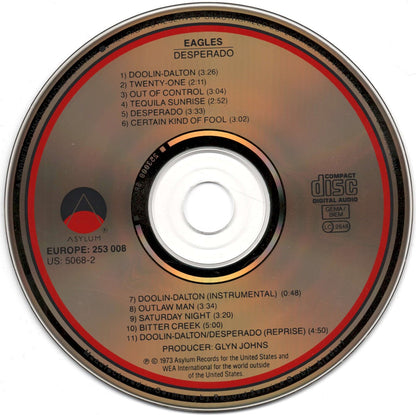 Eagles – Desperado Music CD