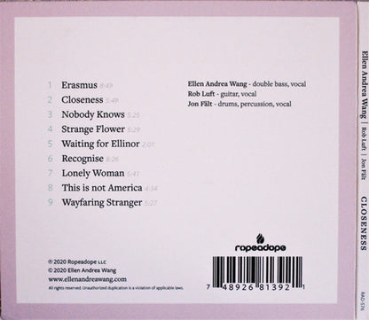 Ellen Wang Andrea – Closeness Music CD