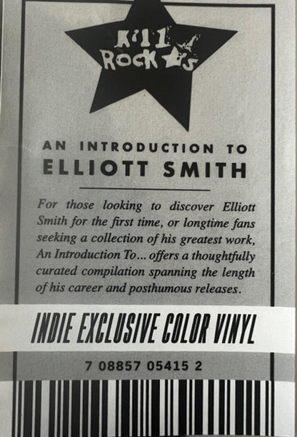 Elliott Smith – Introduction To Elliott Smith (LP Vinyl) Vinyl Record