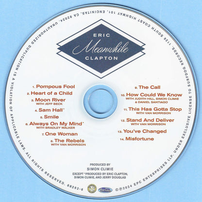 Eric Clapton – Meanwhile Music CD
