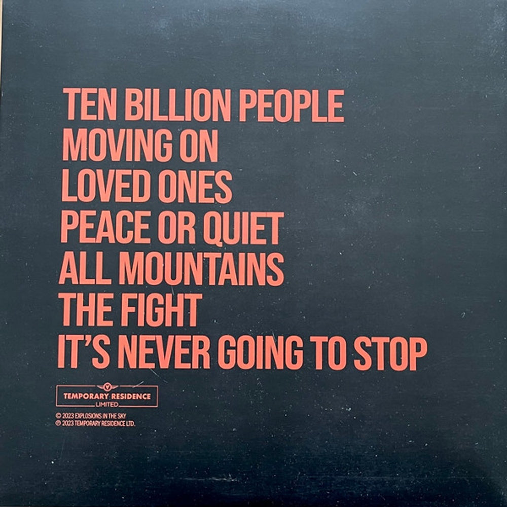 Explosions In The Sky – End (LP Vinyl) Vinyl Record