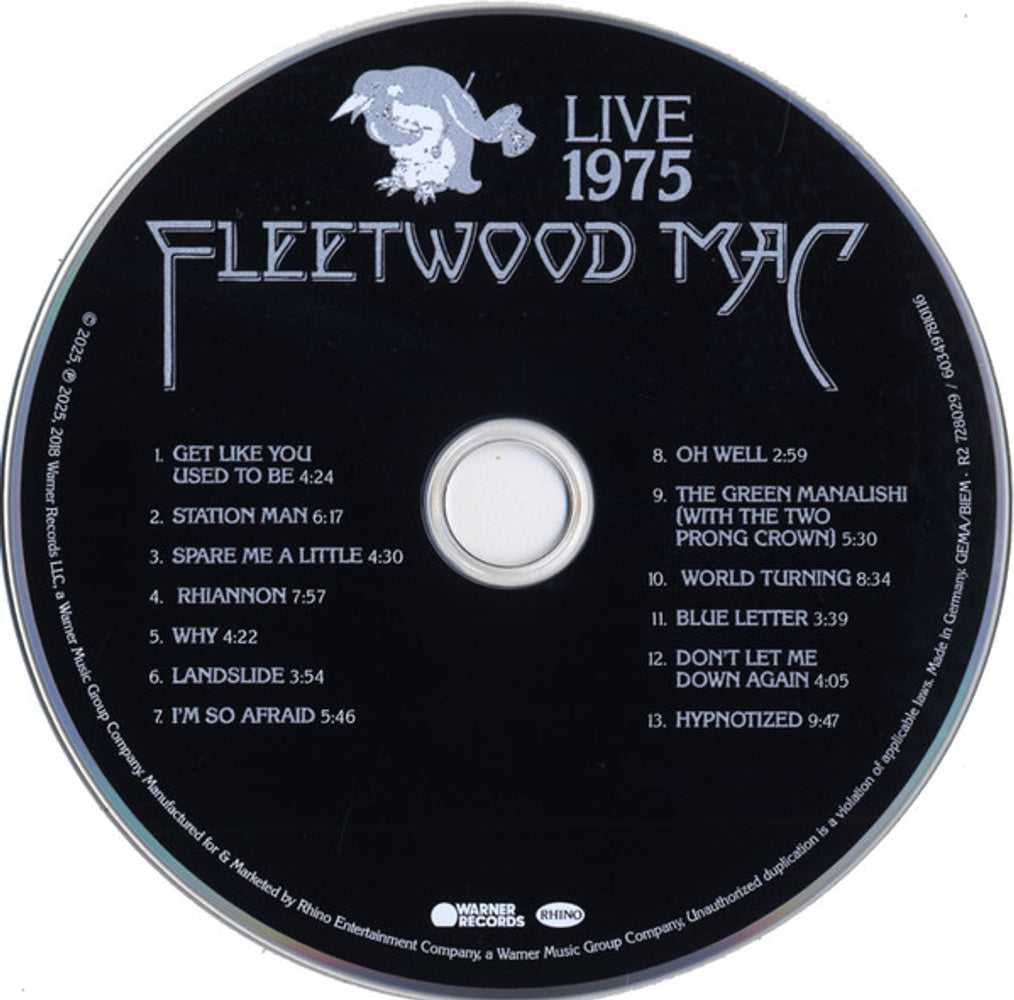 Fleetwood Mac – Live 1975 Music CD