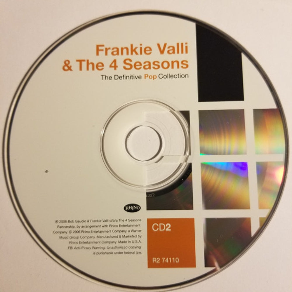 Frankie Valli and The Four Seasons – Definitive Pop (2-CD)