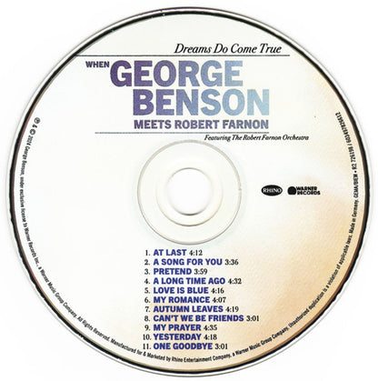 George Benson – Dreams Do Come True: George Benson Meets Robert Farnon Music CD