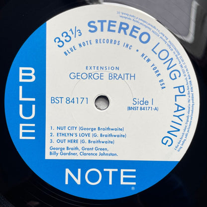 George Braith – Extension (LP Vinyl) Vinyl Record