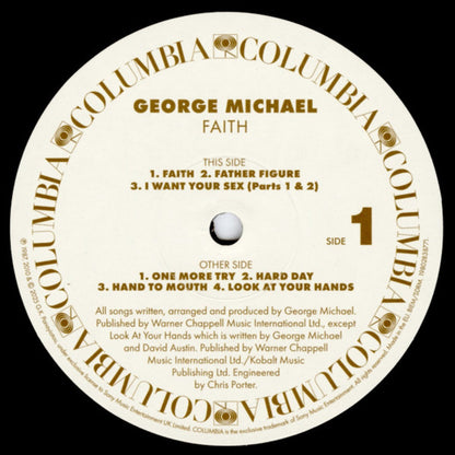George Michael – Faith (2-LP Vinyl) Vinyl Record