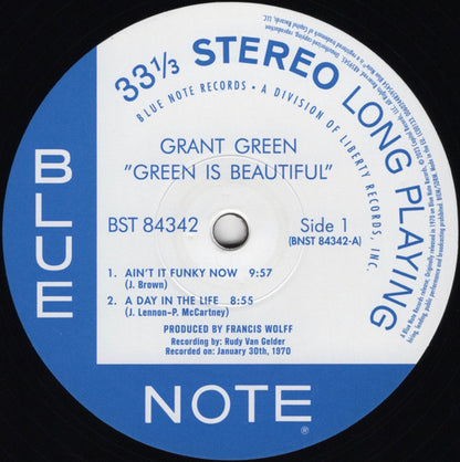 Grant Green – Green Is Beautiful (LP Vinyl) Vinyl Record