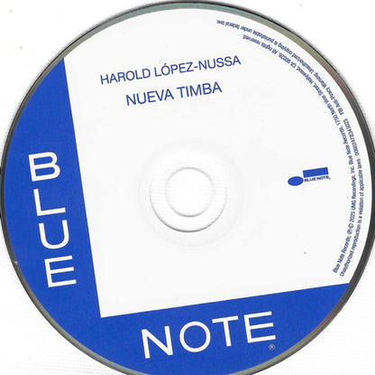 Harold Nussa  Lopez – Nueva Timba Music CD