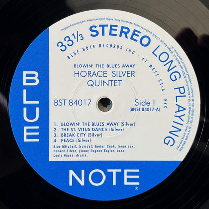 Horace Silver – Blowin' The Blues Away (LP Vinyl) Vinyl Record