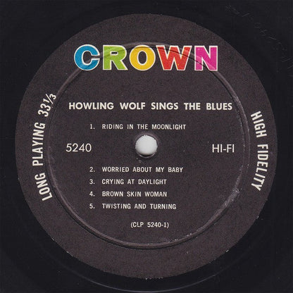 Howlin' Wolf – Sings The Blues (LP Vinyl) Vinyl Record