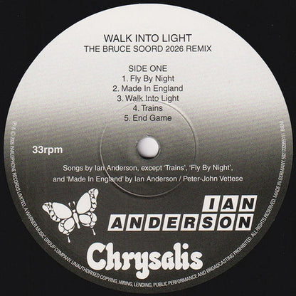 Ian Anderson – Walk Into Light: 2026 Drums (LP Vinyl) Vinyl Record