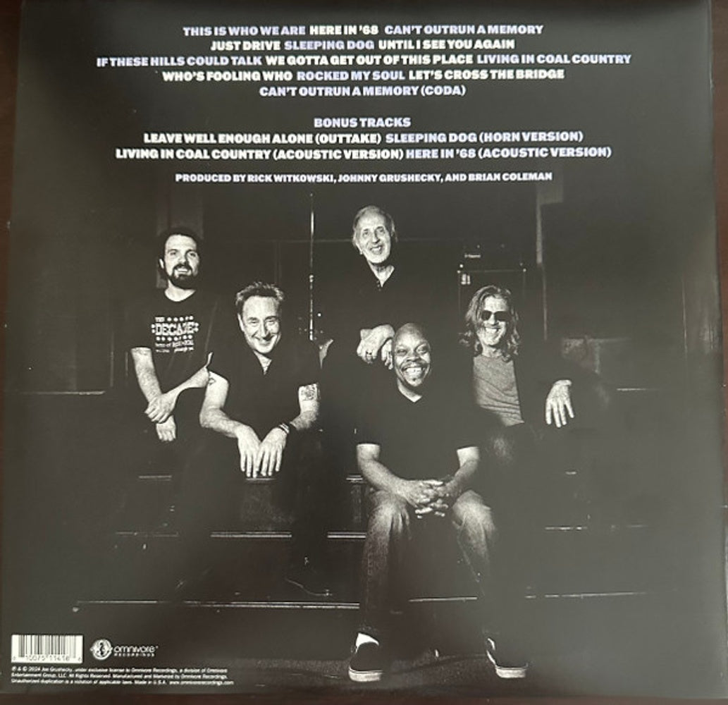 Joe Grushecky and The Houserockers – Can't Outrun A Memory (2-LP Vinyl) Vinyl Record