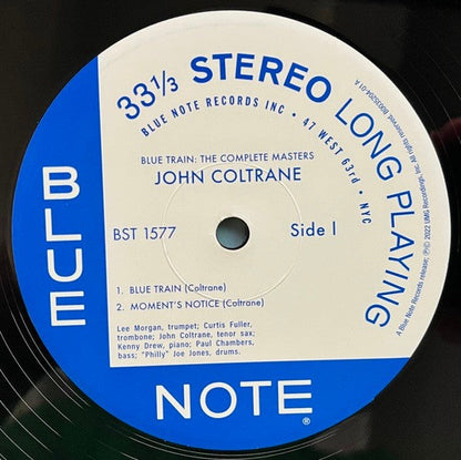 John Coltrane – Blue Train: The Complete Masters (2-LP Vinyl) Vinyl Record