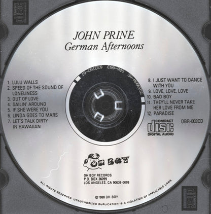 John Prine – German Afternoon Music CD