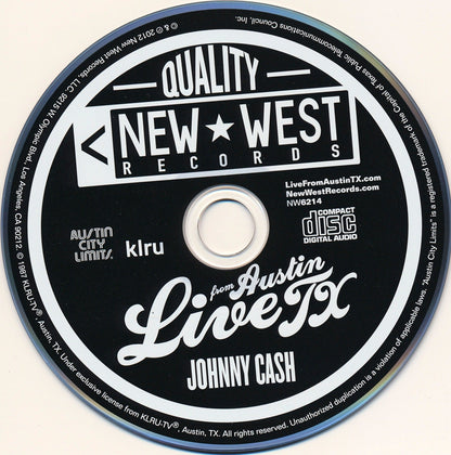 Johnny Cash – Live from Austin, TX Music CD