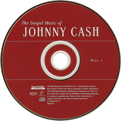 Johnny Cash/Willie Nelson/George Jones – The Gospel Music Of Johnny Cash (2-CD)