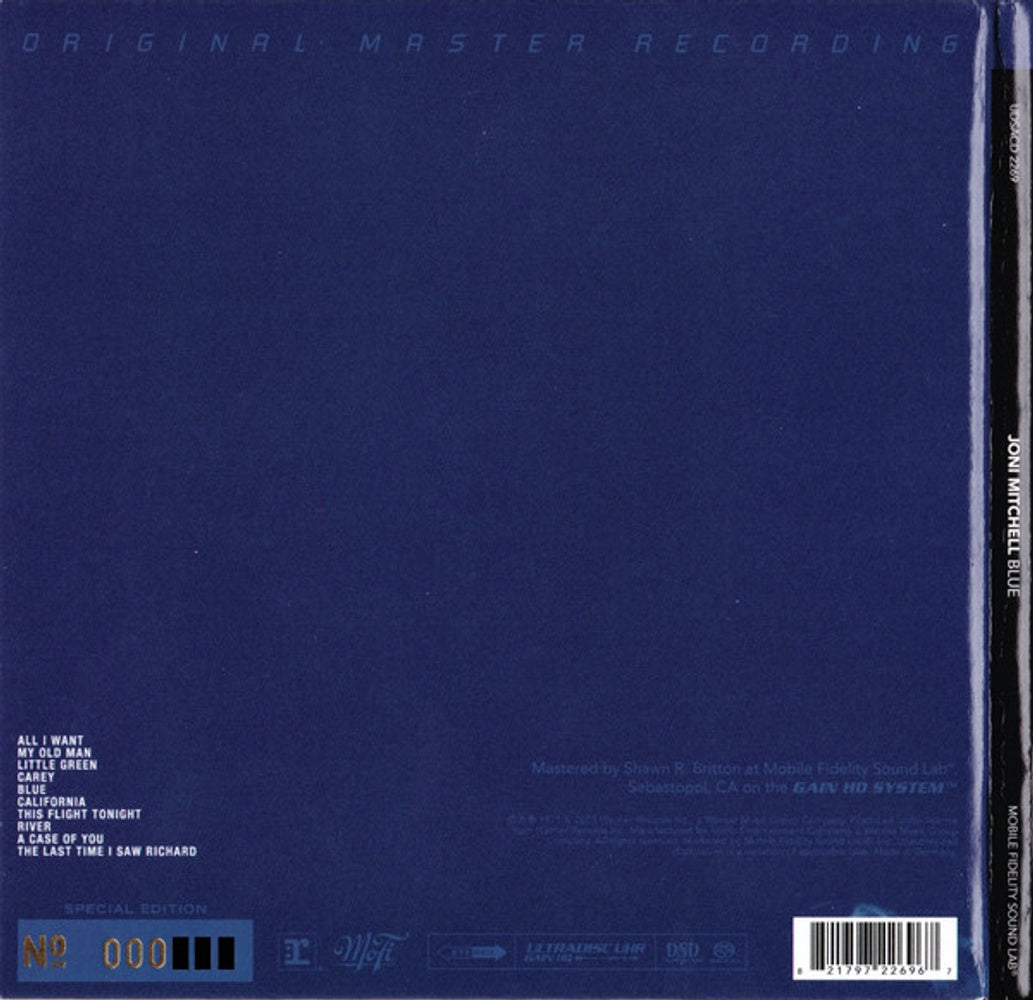 Joni Mitchell – Blue (SACD CD) Music CD