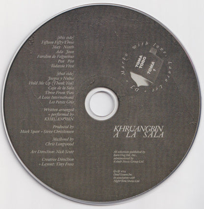 Khruangbin – A LA SALA Music CD