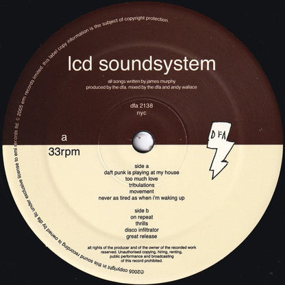 LCD Soundsystem – LCD Soundsystem (LP Vinyl) Vinyl Record