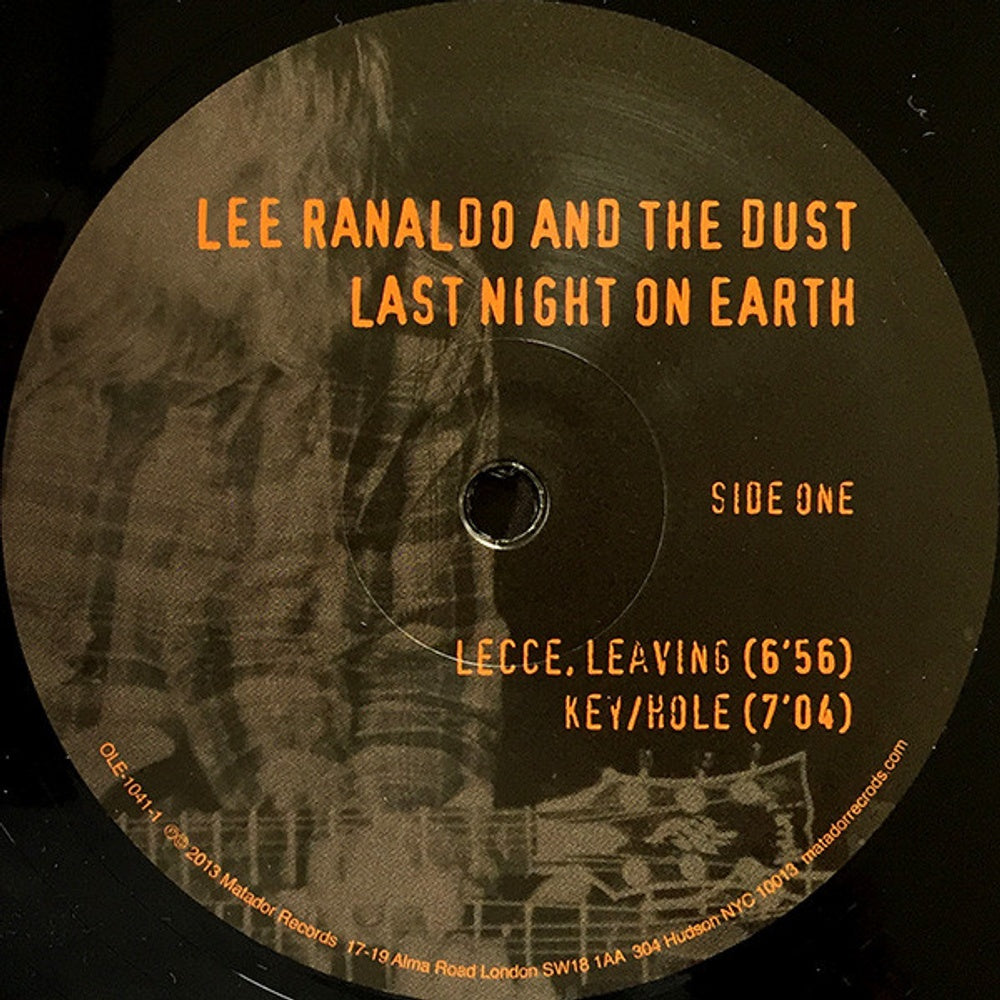 Lee Ranaldo & The Dust – Last Night On Earth (2-LP Vinyl) Vinyl Record