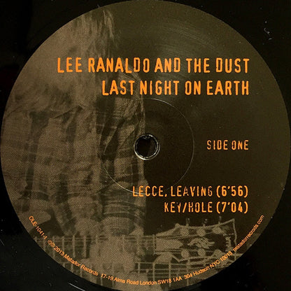 Lee Ranaldo & The Dust – Last Night On Earth (2-LP Vinyl) Vinyl Record